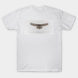 Great Grey Owl in flight T-Shirt